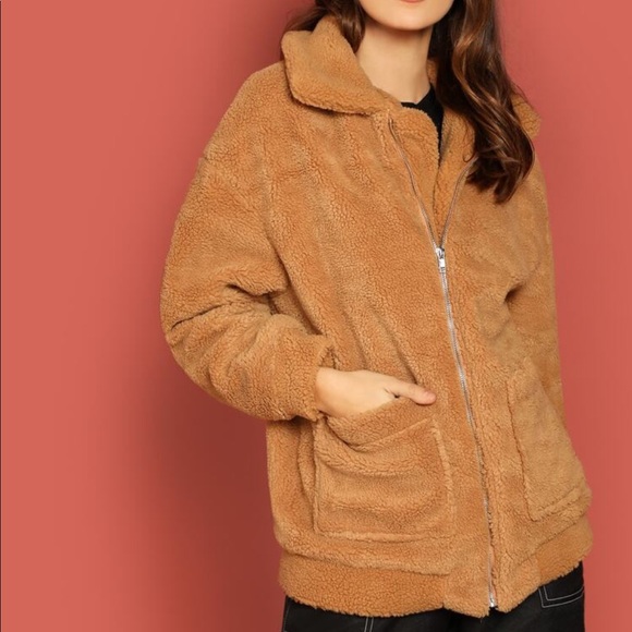 Shein teddy coat - Picture 2 of 5